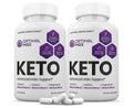 (2 Pack) Optimal Max Keto Pills 1275MG New & Improved Formula Contains Apple Cider - TrustMedUSA