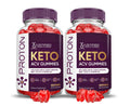 (2 Pack) Proton Protein Keto ACV Gummies Advanced Formula 1000MG Proton Keto - TrustMedUSA
