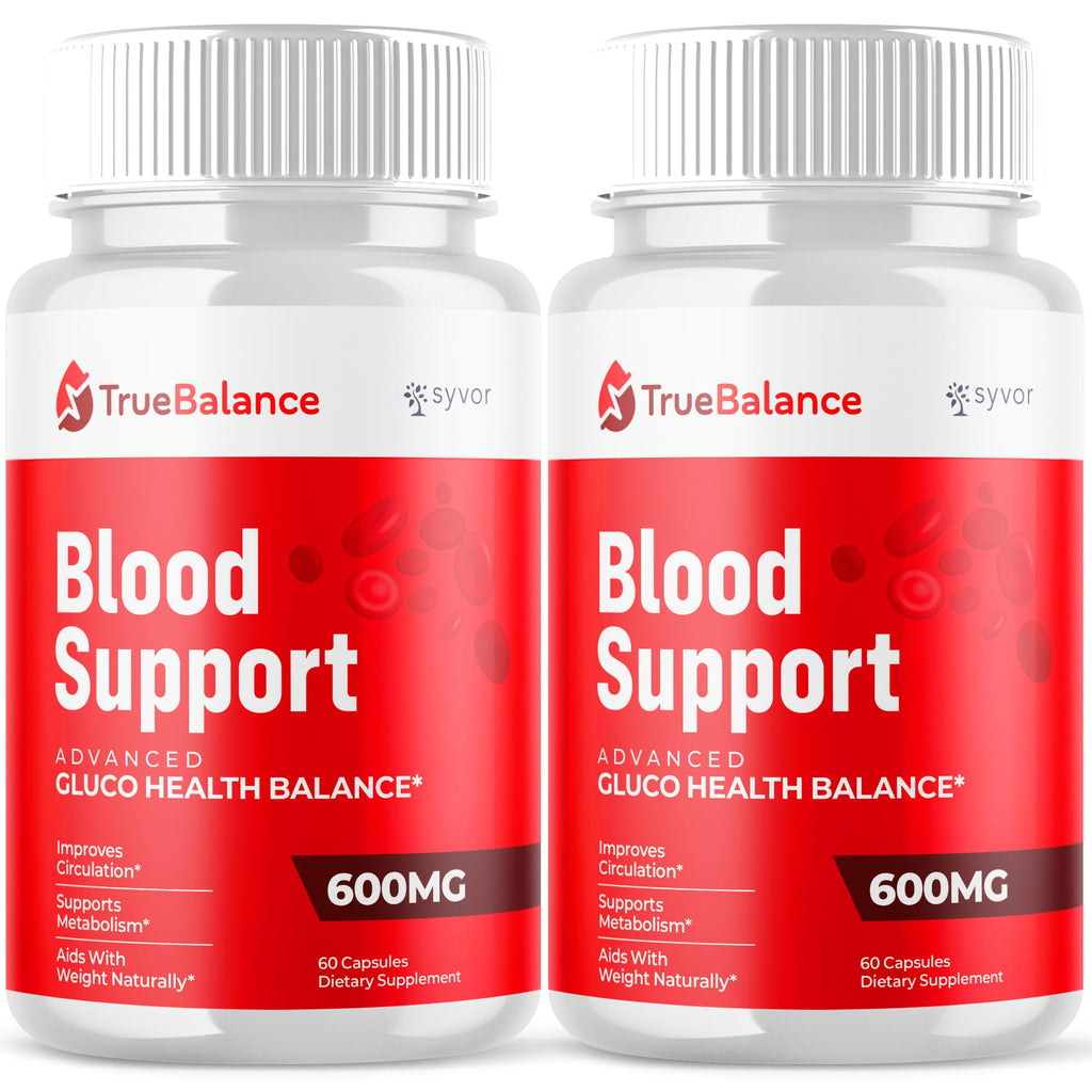 (2 Pack) True Balance Capsules, Official TrueBalance Glycogen Support Pills with All Natural Ingredients, Advanced Formula Support Supplement with Max Strength Vitamins for Women & Men (120 Capsules) - TrustMedUSA