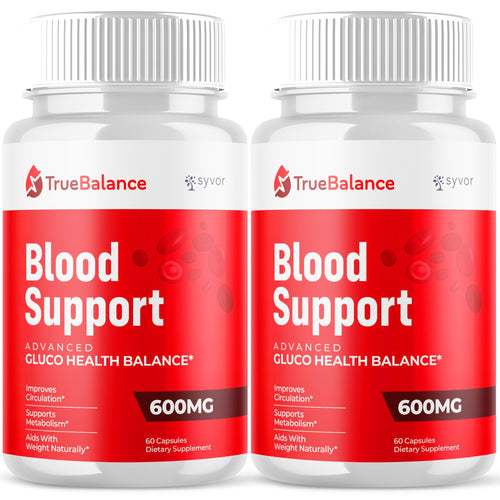 (2 Pack) True Balance Capsules, Official TrueBalance Glycogen Support Pills with All Natural Ingredients, Advanced Formula Support Supplement with Max Strength Vitamins for Women & Men (120 Capsules) - TrustMedUSA