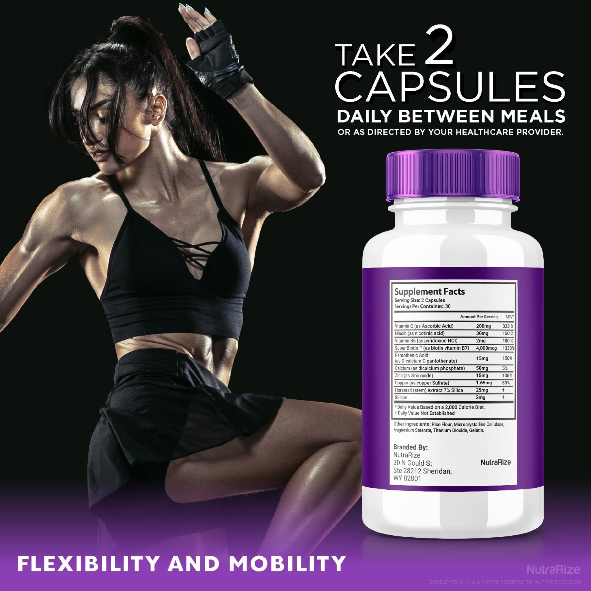 (2 Pack) Ultra Flex Capsules, Advanced Joint Support Supplement, Ultra Flex Natural Joint Health Formula, Max Strength Pills for Joint Wellness and Mobility, UltraFlex Vitamin Reviews (120 Capsules) - TrustMedUSA