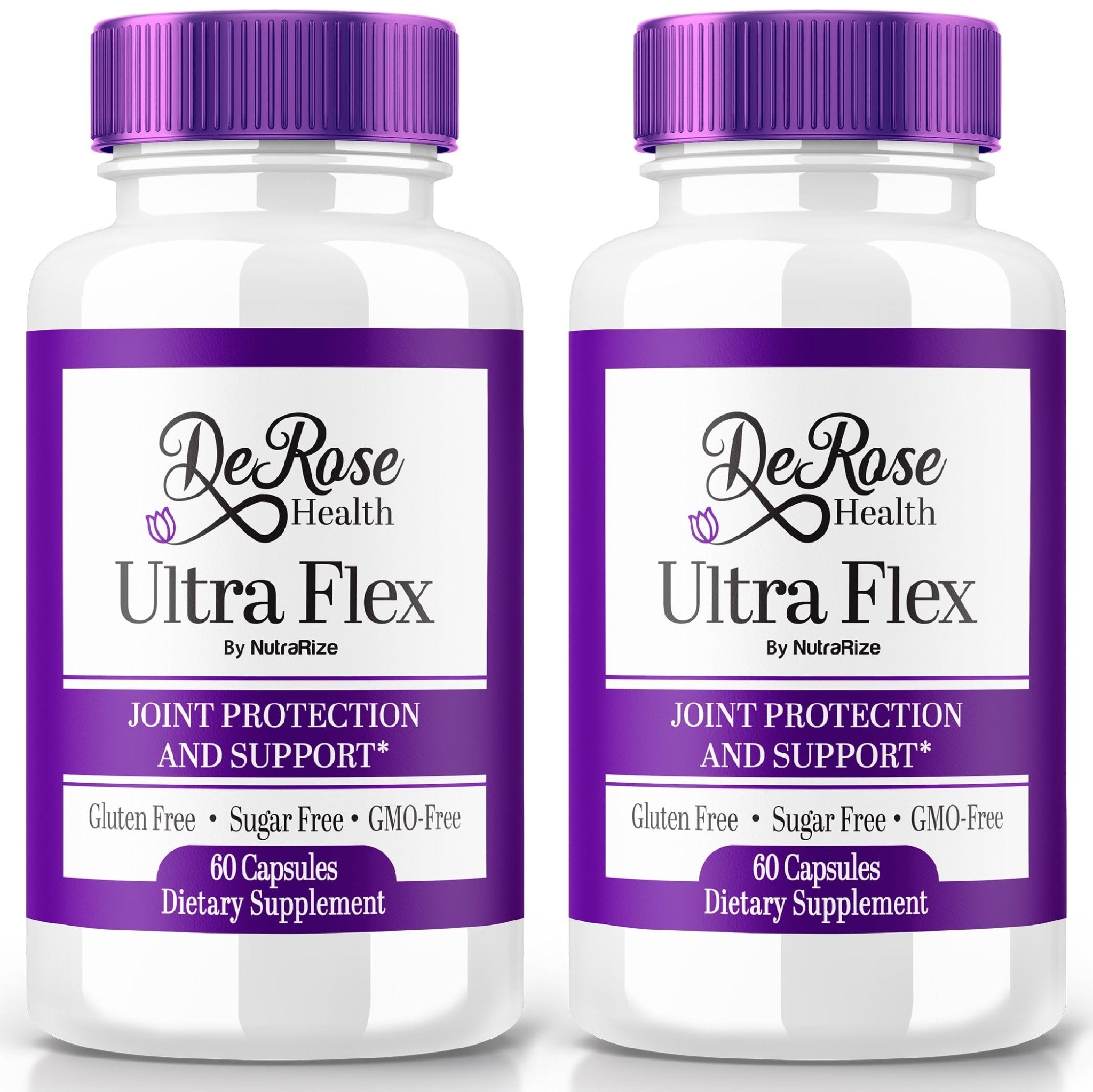 (2 Pack) Ultra Flex Capsules, Advanced Joint Support Supplement, Ultra Flex Natural Joint Health Formula, Max Strength Pills for Joint Wellness and Mobility, UltraFlex Vitamin Reviews (120 Capsules) - TrustMedUSA