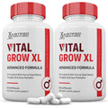 (2 Pack) Vital Grow XL Pills 1484MG Advanced Formula Proprietary Blend for Men 60 Capsules - TrustMedUSA