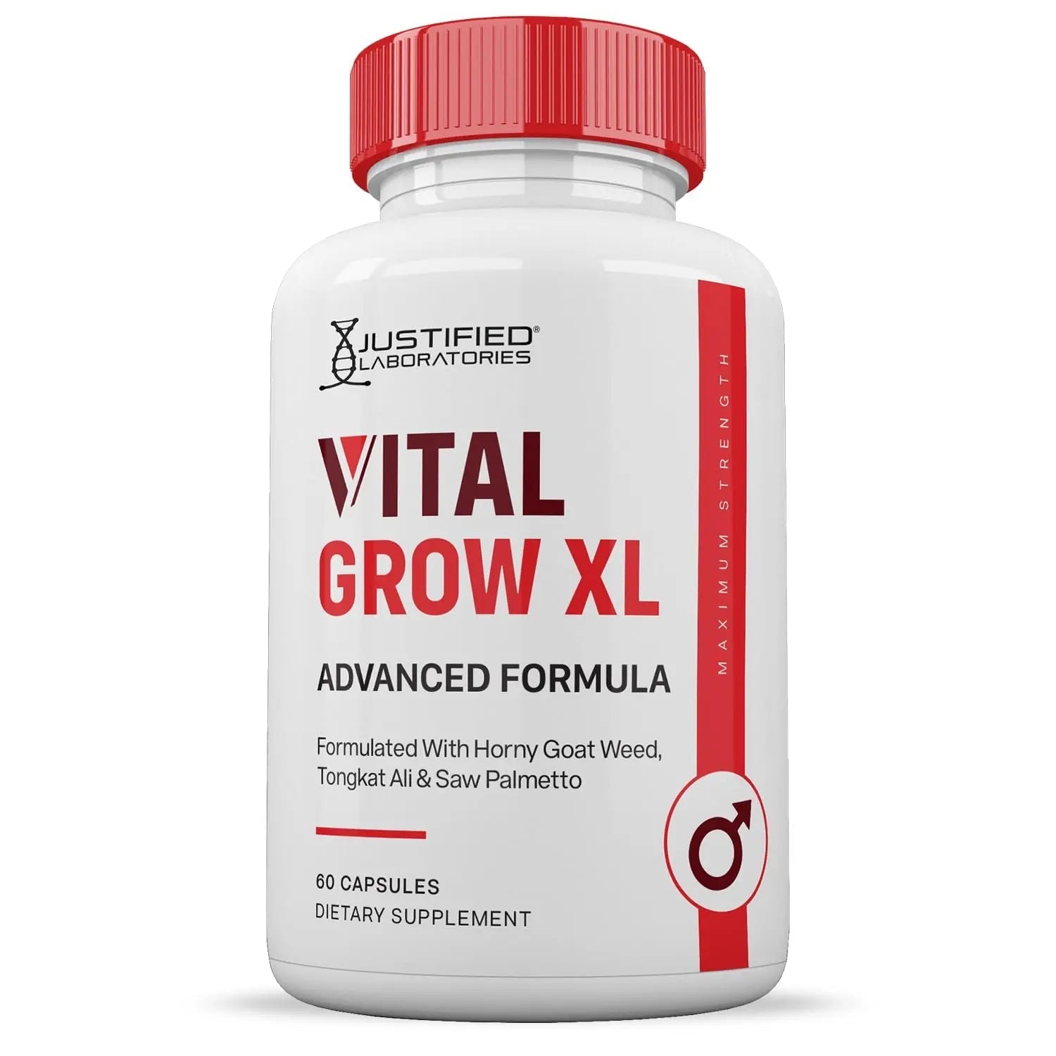 (2 Pack) Vital Grow XL Pills 1484MG Advanced Formula Proprietary Blend for Men 60 Capsules - TrustMedUSA
