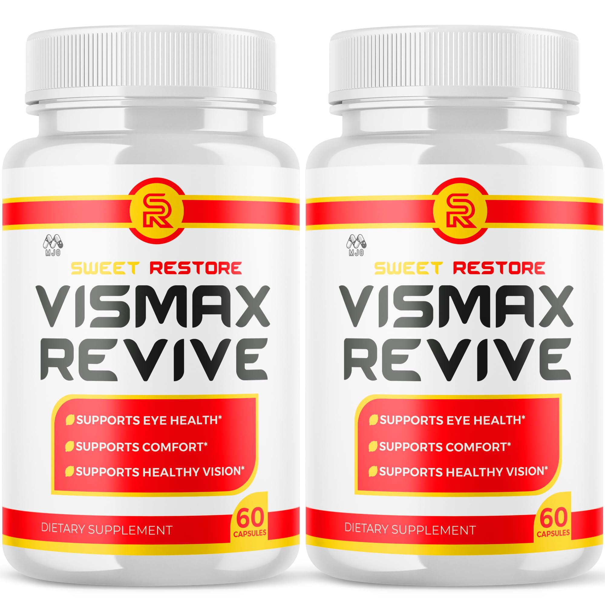 (2 Pack)Vismax Revive Capsules, Official VismaxRevive Vision Support Supplement with All Natural Ingredients, Advanced Eye Health Formula & Vision Vitamin Supporting Wellness Naturally (120 Capsules) - TrustMedUSA