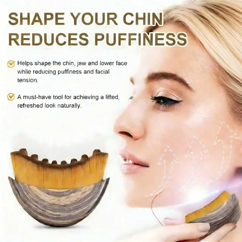 2 PCS New Lymphatic Contour Face Brush for Sculpting – Face Brush for Lymphatic Drainage, Anti-Puffiness, Detox & Lift, Improves Skin Glow & Absorption, Travel-Friendly Portable Design - Maple Wellness Supplements