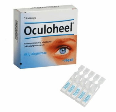 2 psc /30 vials Heel Oculoheel Eye Drop Vials - 0.45Ml - Pack of 15 by Heel - TrustMedUSA