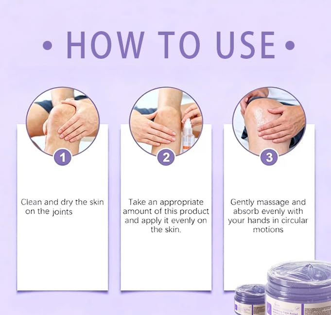 2 Tubes of Soothing Massage Gel, Suitable for Daily use - 3.53 oz. Provides Cooling Relief for Knees, Waist, Neck, Back, Shoulders, Hands, and feet. Contains Mugwort and Ginger extracts. - TrustMedUSA
