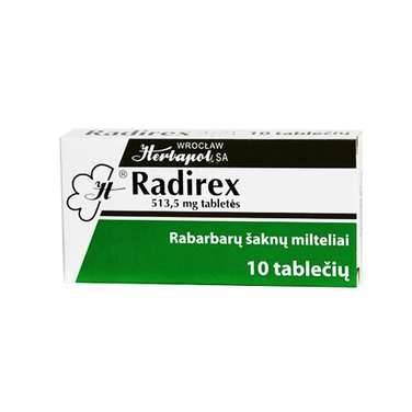 2 x 10 Radirex 513.5 mg Tablets For Intestinal Obstruction Stenosis - TrustMedUSA