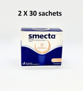 2 x 30 SMECTA Acute & Chronic Diarrhoea Adult & Children 30 sachets - Natural Instant - Maple Wellness Supplements