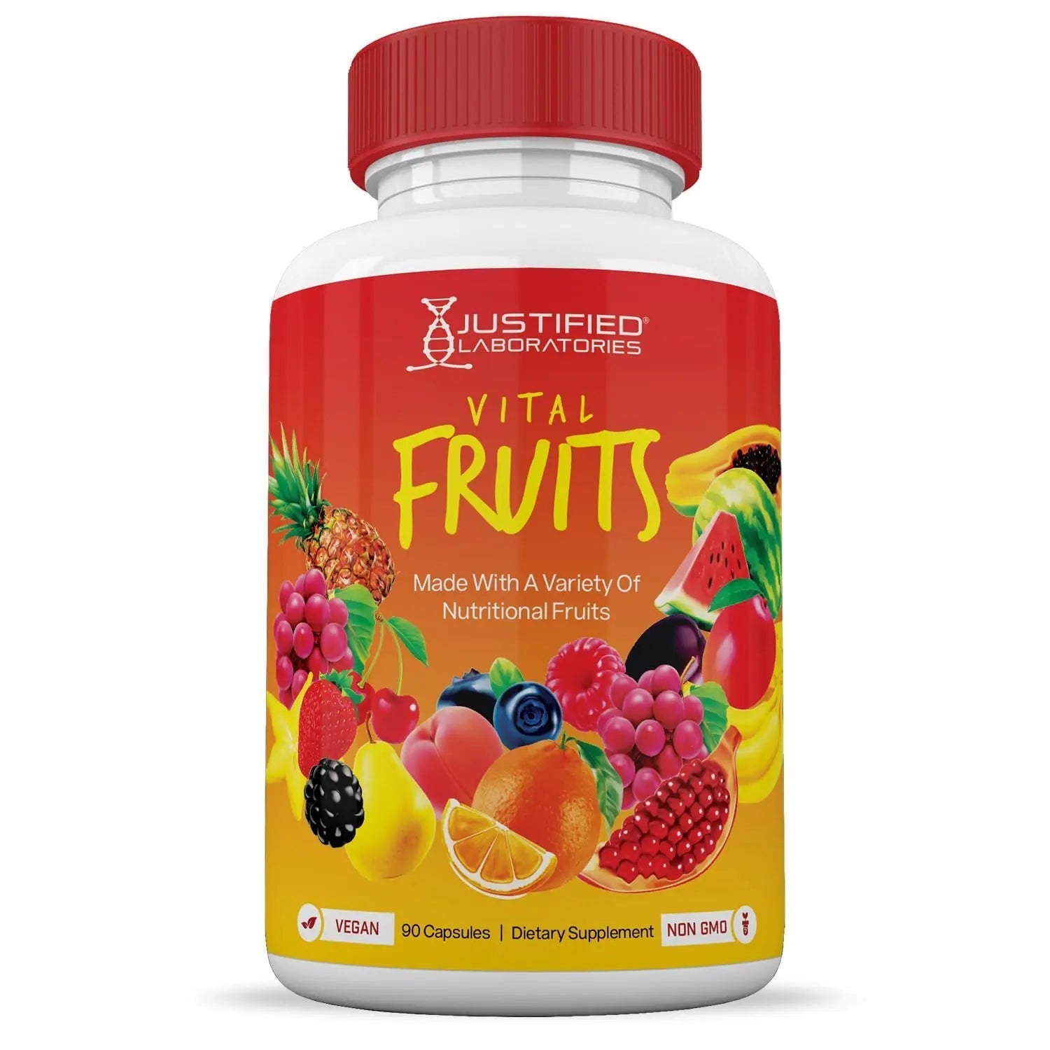 (20 Pack) Vital Fruits and Veggies Supplement Whole Food Red & Green Superfoods - TrustMedUSA
