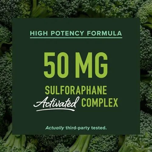20MG Sulforaphane | From Broccoli Sprouts & Seed Extract | 565MG Microbeadlet - TrustMedUSA