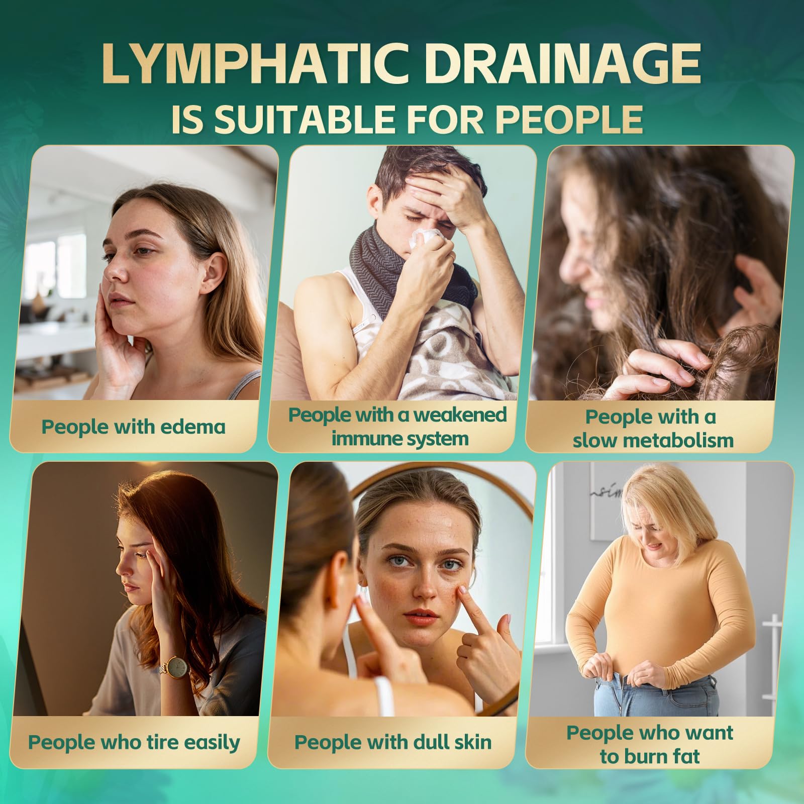 21-in-1 Liposomal Lymphatic Drainage Supplements, 100 Day Supply, 6000mg Lymph System Support for Women & Men with Echinacea, Dandelion, Burdock, Bromelain, Calendula, Turmeric & More, 300 Softgels - Maple Wellness Supplements