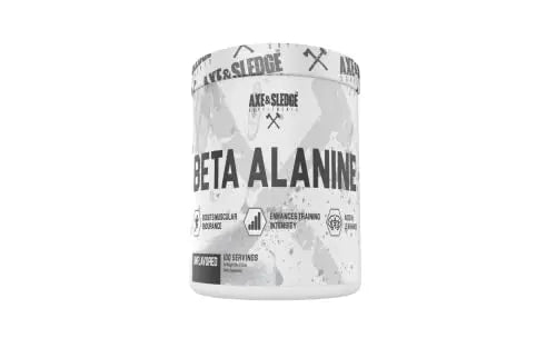 Axe & Sledge Supplements Beta Alanine Basics Powder, Supports Endurance, Performance Axe & Sledge Au supplements
