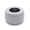 Rosbas Candle, Fraser Fir Scented, Natural Soy Wax, White Metallic Tin, 6 oz, Cotton Wick, Long Burn Time rosbas Au supplements