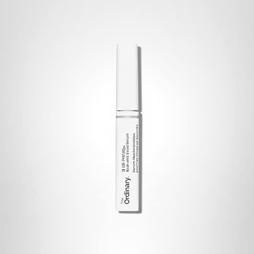 The Ordinary Multi-Peptide Lash and Brow Serum, Peptide-Powered Formula for Thicker, Fuller Looking Lashes & Brows, 0.16 Fl Oz