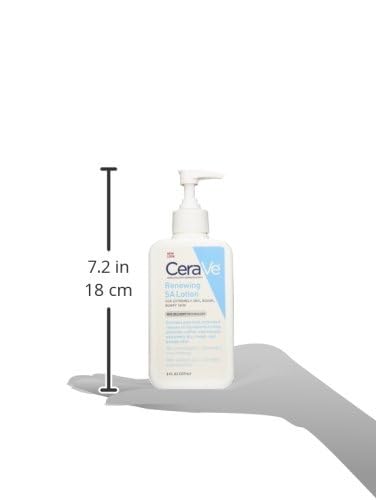 CeraVe SA Lotion for Rough & Bumpy Skin, Vitamin D, Hyaluronic Acid, Lactic Acid & Salicylic Acid Lotion