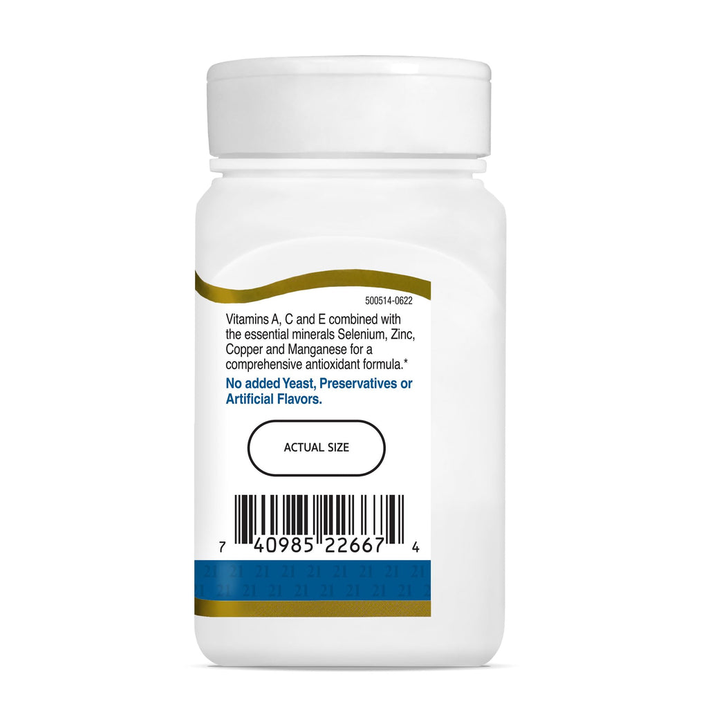 21st Century Ace Antioxidant Tablets, 75Count - TrustMedUSA