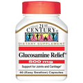 21st Century Glucosamine Relief 500mg Capsules - 60 Count, Pack of 6 - TrustMedUSA