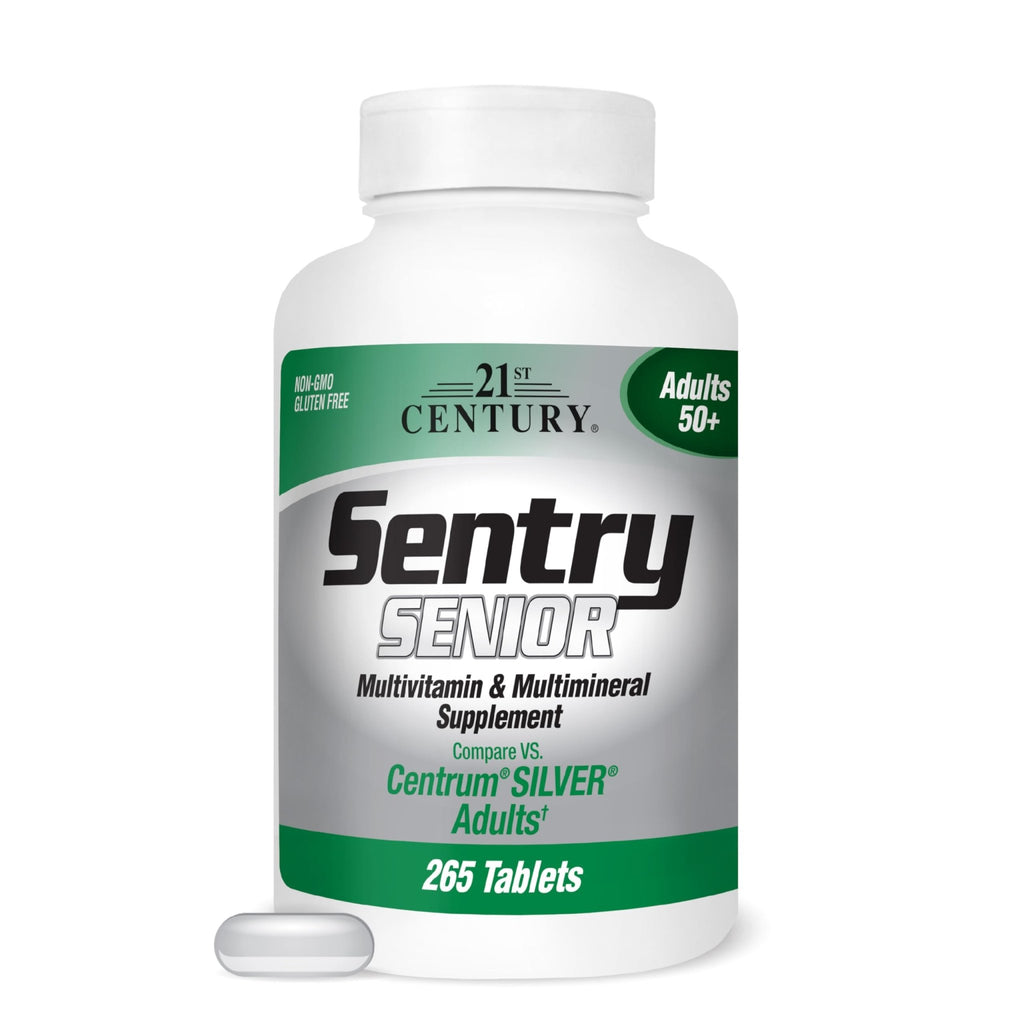 21st Century Sentry Senior Tablets, 265 Count - TrustMedUSA