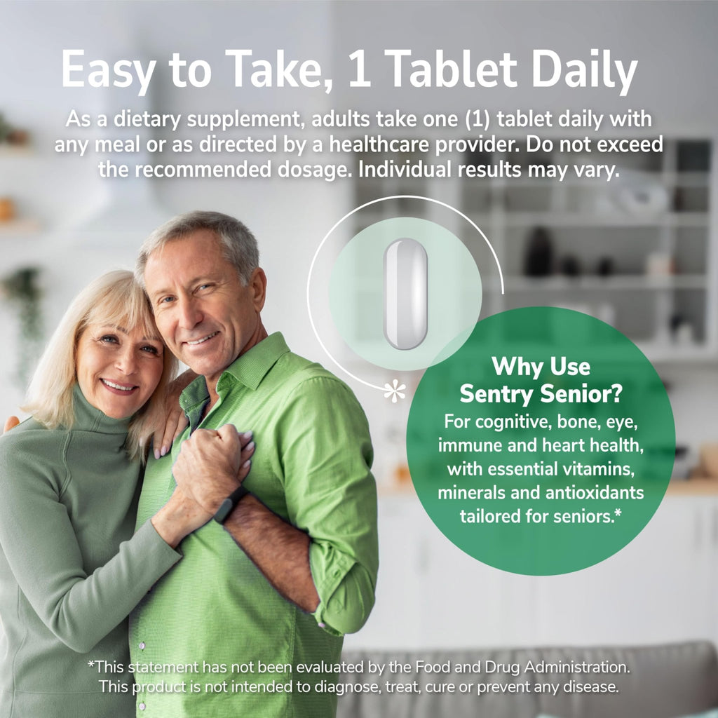 21st Century Sentry Senior Tablets, 265 Count - TrustMedUSA