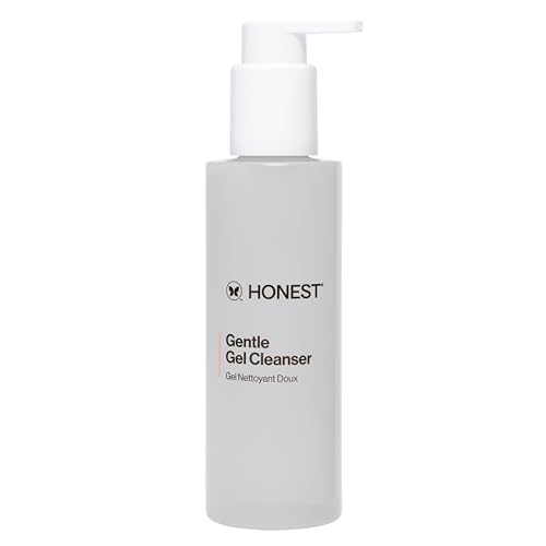 Honest Beauty Gentle Gel Daily Face Cleanser, Calms, Refreshes, Hydrates, Vegan Safe for Sensitive Skin, 5 fl oz