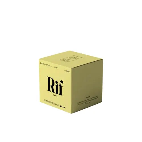 Rif Care Organic Menstrual Pads Feminine Hygiene Hemp Fiber Biodegradable Rif care Au supplements