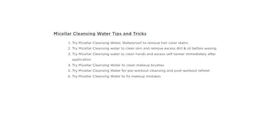 Garnier SkinActive Micellar Water for All Skin Types, Facial Cleanser & Makeup Remover Garnier Au supplements