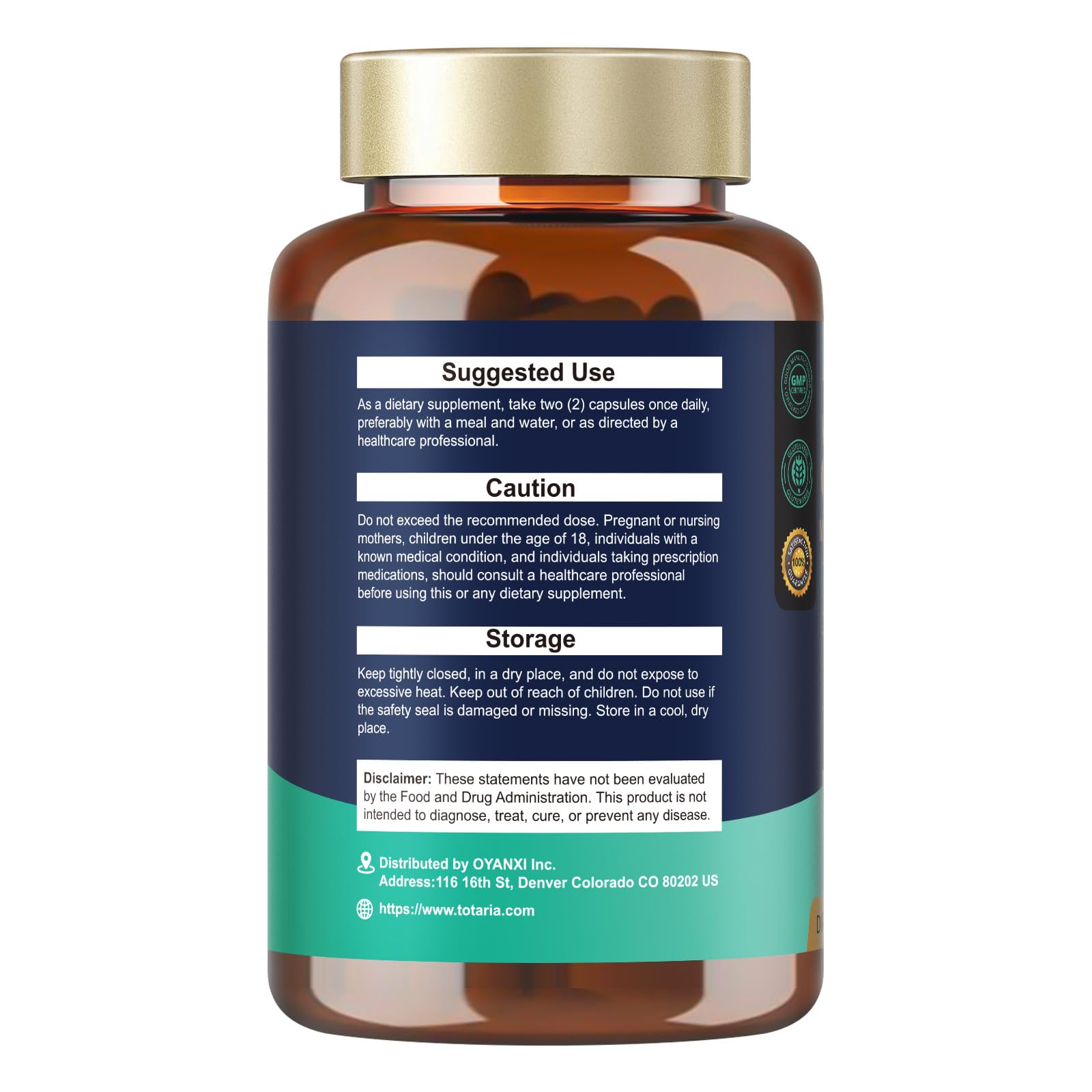 25-in-1 Magnesium Complex with Methylated B Complex Magnesium Glycinate Citrate Malate Taurate Gluconate Aspartate Carbonate D3 K2, Magnesium Supplement - TrustMedUSA