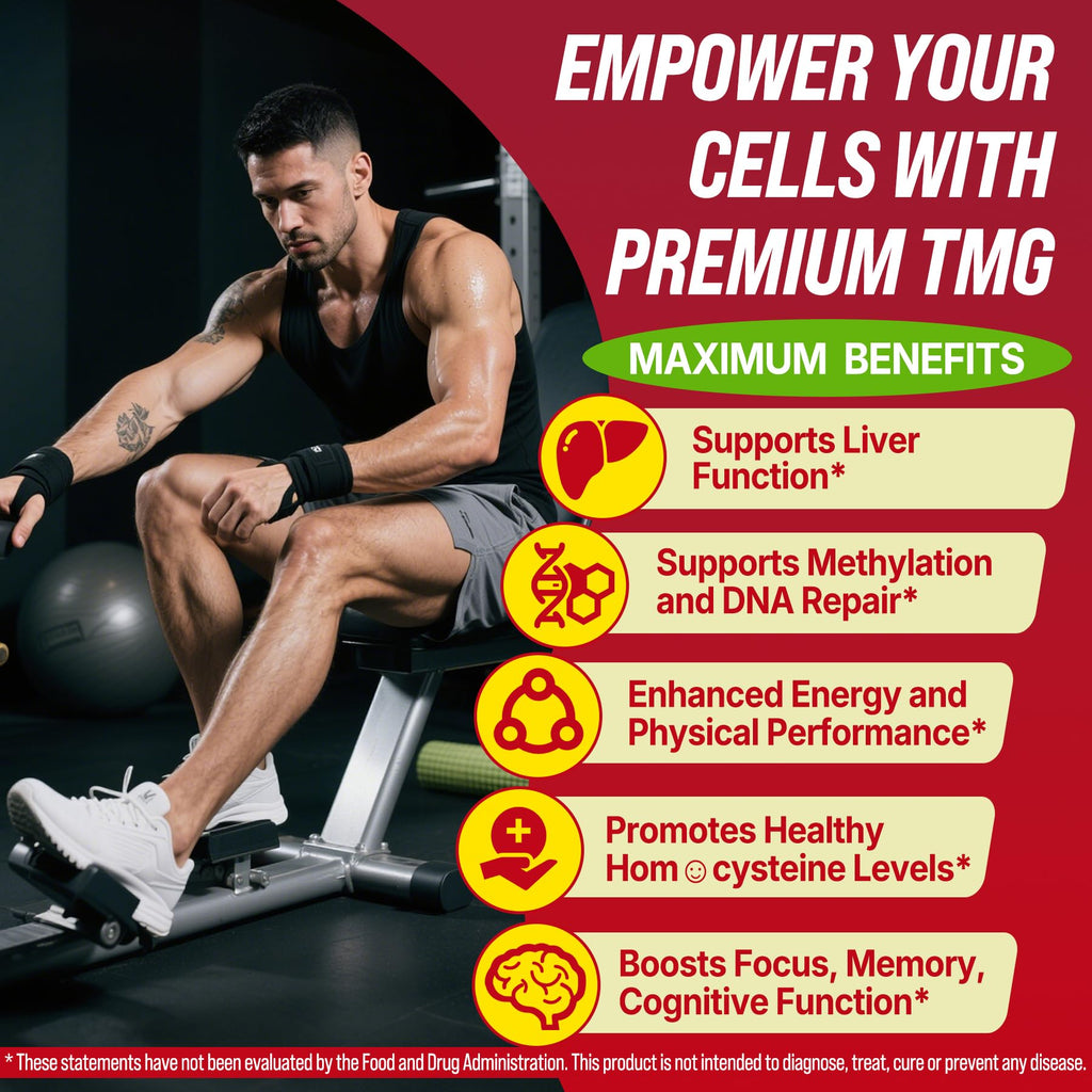 2Pack TMG Gummies 1000mg Betaine Anhydrous + Methylated Multivitamin & B Complex Methylated(Methylfolate B12 B6), Magnesium, Taurine - Essential Trimethylglycine for Homocysteine Levels, Brain, Energy - TrustMedUSA