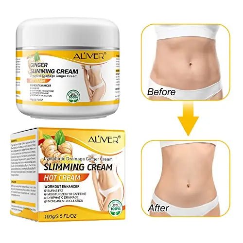 2PCS VOGSIG Ginger Slimming Cream - Anti Cellulite, Fat Burning, Tightening & Moisturizin - TrustMedUSA