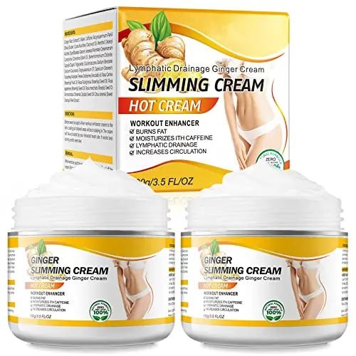 2PCS VOGSIG Ginger Slimming Cream - Anti Cellulite, Fat Burning, Tightening & Moisturizin - TrustMedUSA