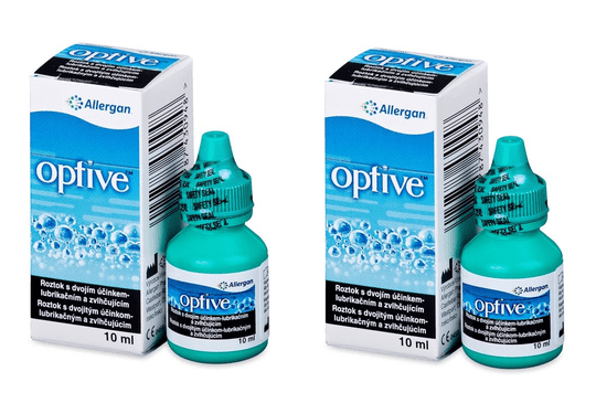 2pcs/20ml Optive Plus Eye Drops/Tired,Red and Dry Eyes,Soothes,Moisturizes - TrustMedUSA