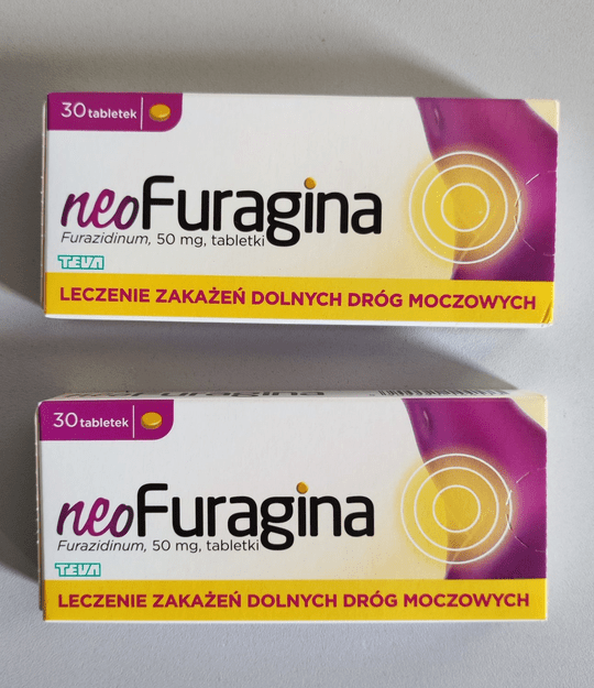 2x 30 NeoFuragina 50mg urinary tract infection furaginum 60 Tabs - TrustMedUSA