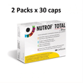 2x 30 NUTROF TOTAL, for vision preservation, 30 soft gelatin capsules - Maple Wellness Supplements