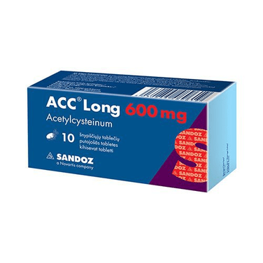 2x ACC Long 600 mg effervescent tablets, N10, Sandoz - TrustMedUSA