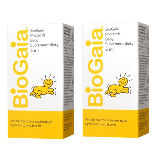 2x BioGaia Probiotics Drops Vit D3 for Baby Infants Newborn and Kids 2×5ml - TrustMedUSA