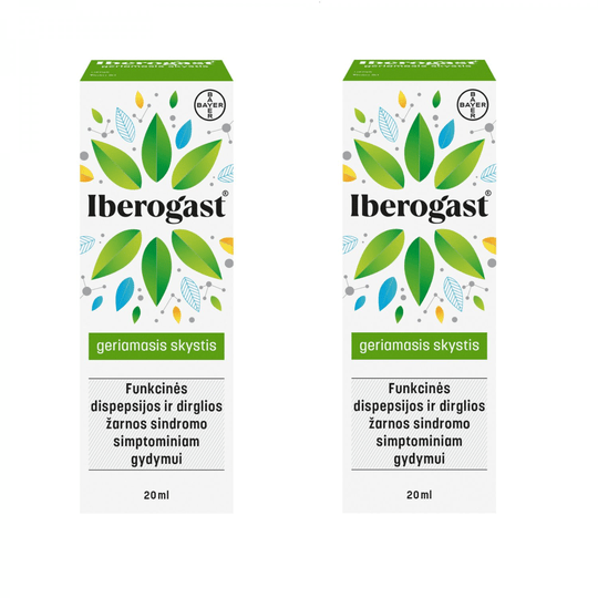 2x Iberogast 20ml Oral Liquid IBS Indigestion Abdominal Discomfort Dyspepsia 40ml - TrustMedUSA