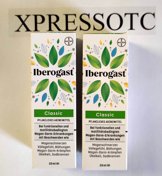 2x Iberogast Classic 20ml Oral Liquid IBS Indigestion Abdominal Discomfort Dyspepsia 40ml - TrustMedUSA