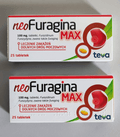 2x NeoFuragina Max 0.1g x 25 tabs Urinary Tract Infection Furaginum - TrustMedUSA