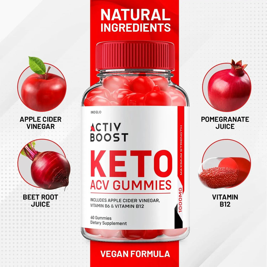 (3 Pack) Activ Boost Keto ACV Gummies - Activ Boost Keto ACV Gummies Reviews - TrustMedUSA