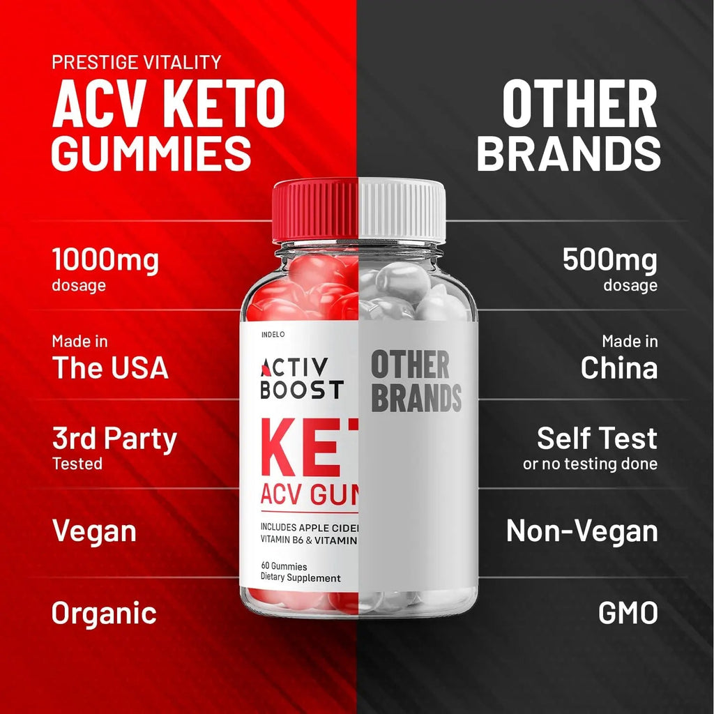 (3 Pack) Activ Boost Keto ACV Gummies - Activ Boost Keto ACV Gummies Reviews - TrustMedUSA