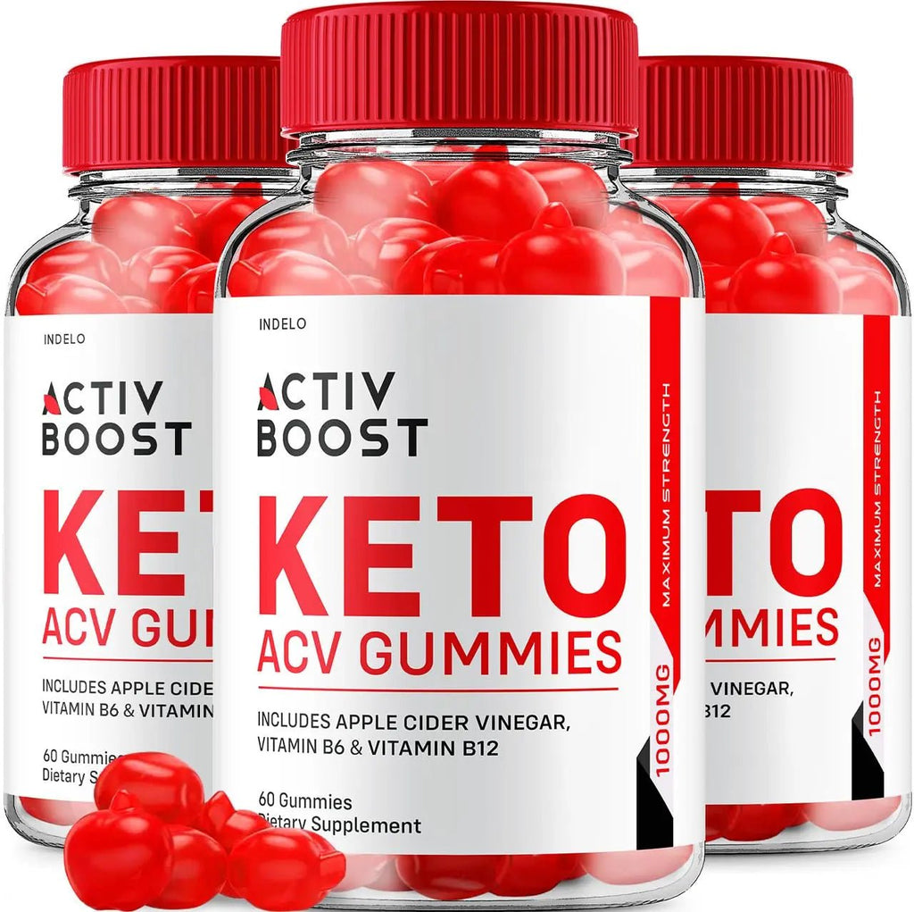 (3 Pack) Activ Boost Keto ACV Gummies - Activ Boost Keto ACV Gummies Reviews - TrustMedUSA