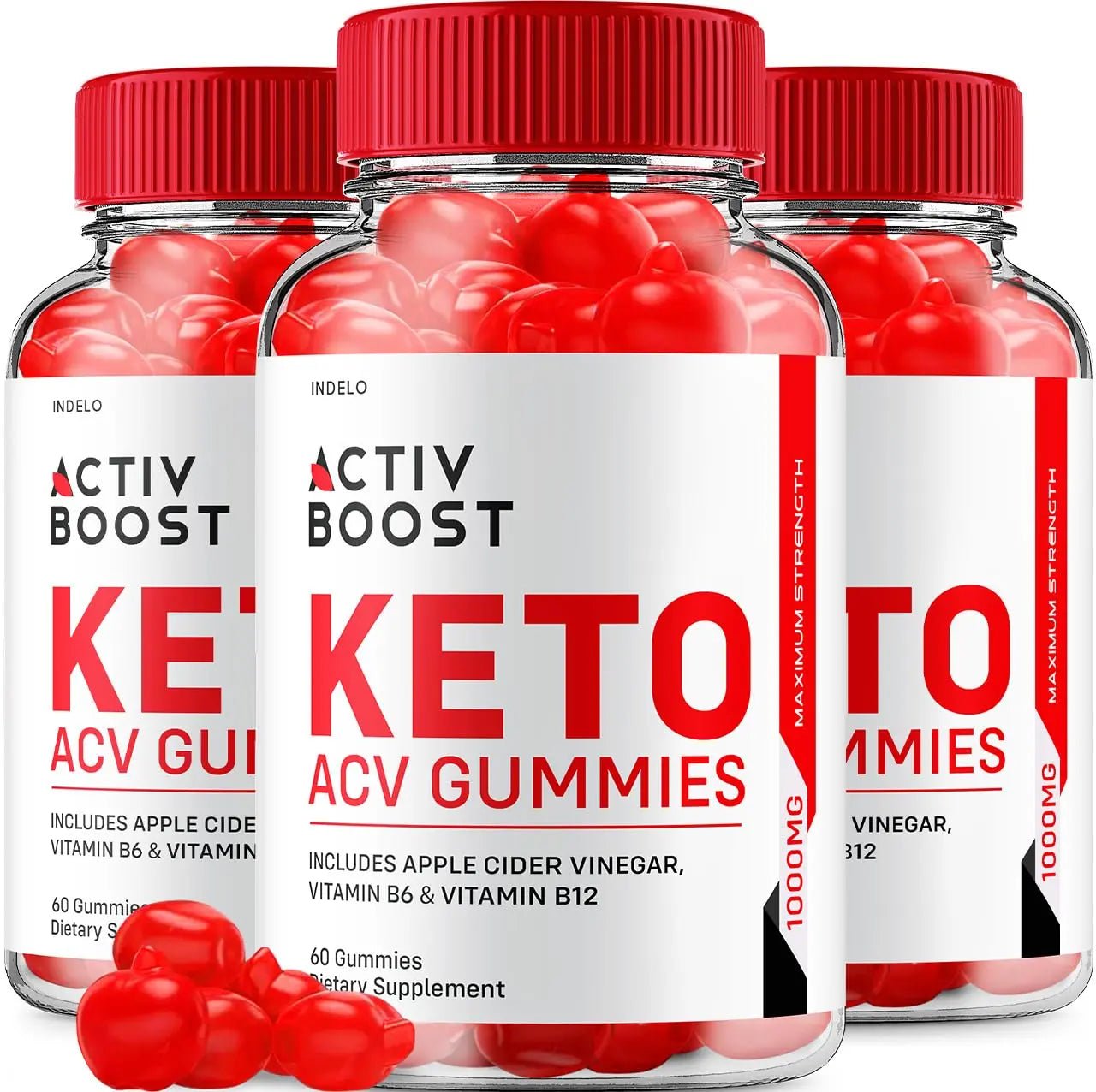 (3 Pack) Activ Boost Keto ACV Gummies - Activ Boost Keto ACV Gummies Reviews - TrustMedUSA