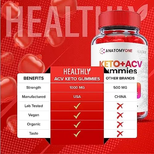 (3 Pack) Anatomy One Keto Gummies, Anatomy One Keto Acv Gummies, Anatomyone Keto - TrustMedUSA
