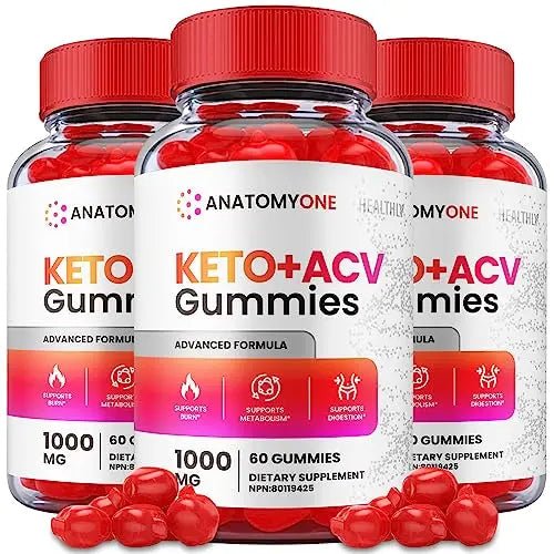(3 Pack) Anatomy One Keto Gummies, Anatomy One Keto Acv Gummies, Anatomyone Keto - TrustMedUSA