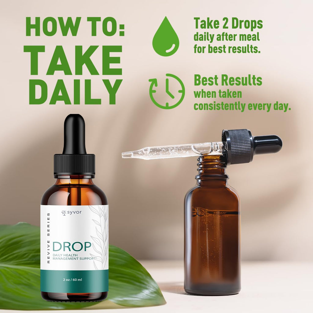 (3 Pack) Drop The Pounds Drops, Official Drop The Pounds Liquid Drops with All Natural Ingredients, Advanced Health Optimizer & Wellness Support with Premium Vitamins for Women & Men (90 Servings) - TrustMedUSA