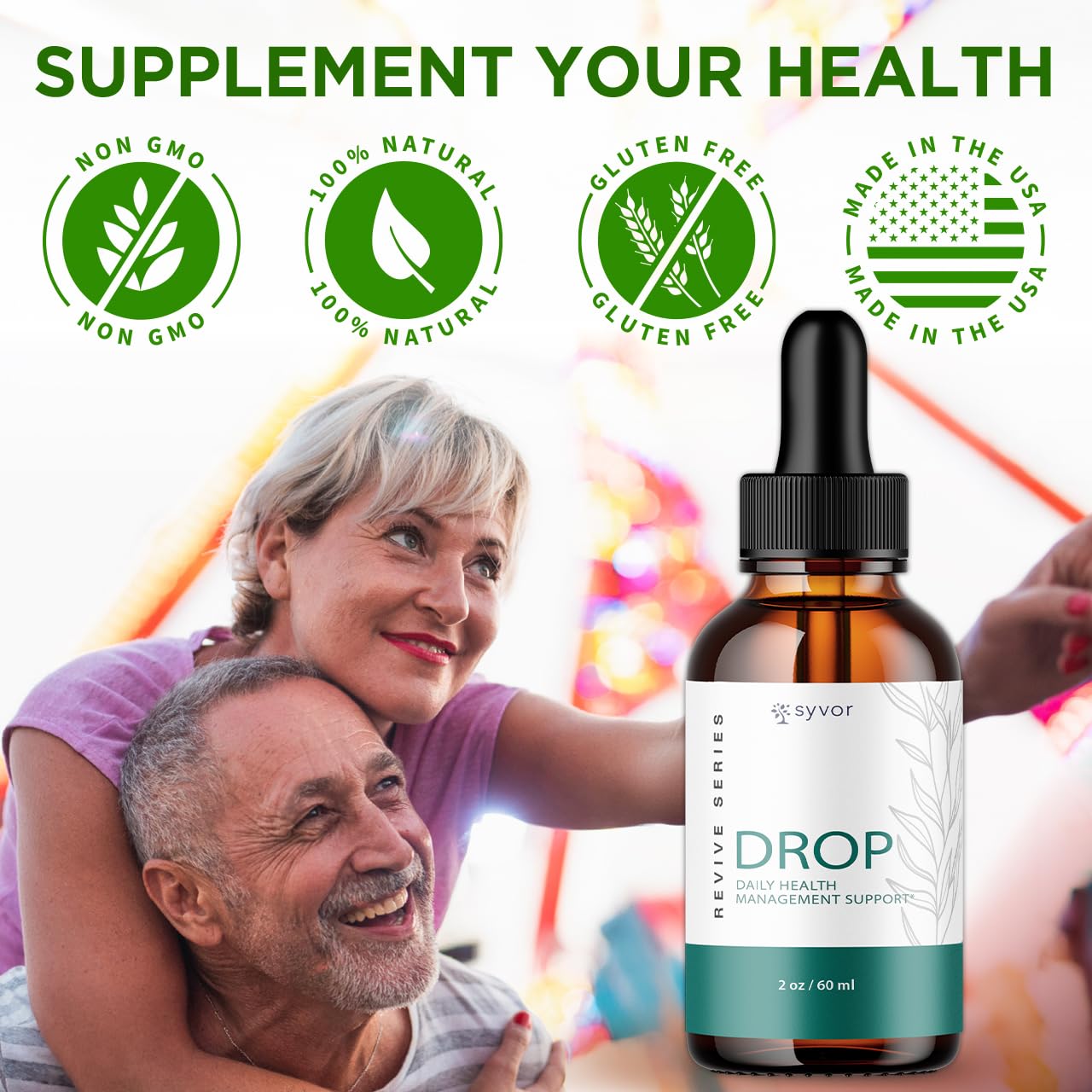 (3 Pack) Drop The Pounds Drops, Official Drop The Pounds Liquid Drops with All Natural Ingredients, Advanced Health Optimizer & Wellness Support with Premium Vitamins for Women & Men (90 Servings) - TrustMedUSA