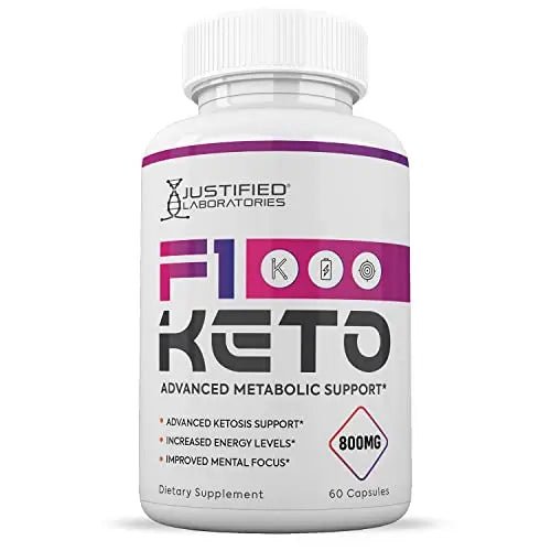 (3 Pack) F1 Keto Pills 800MG Includes goBHB Exogenous Ketones Advanced Ketosis - TrustMedUSA